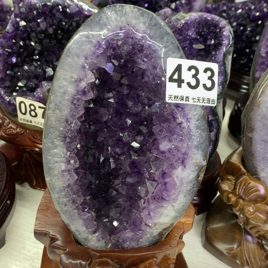 大型摆件（非配饰）紫晶未镶嵌