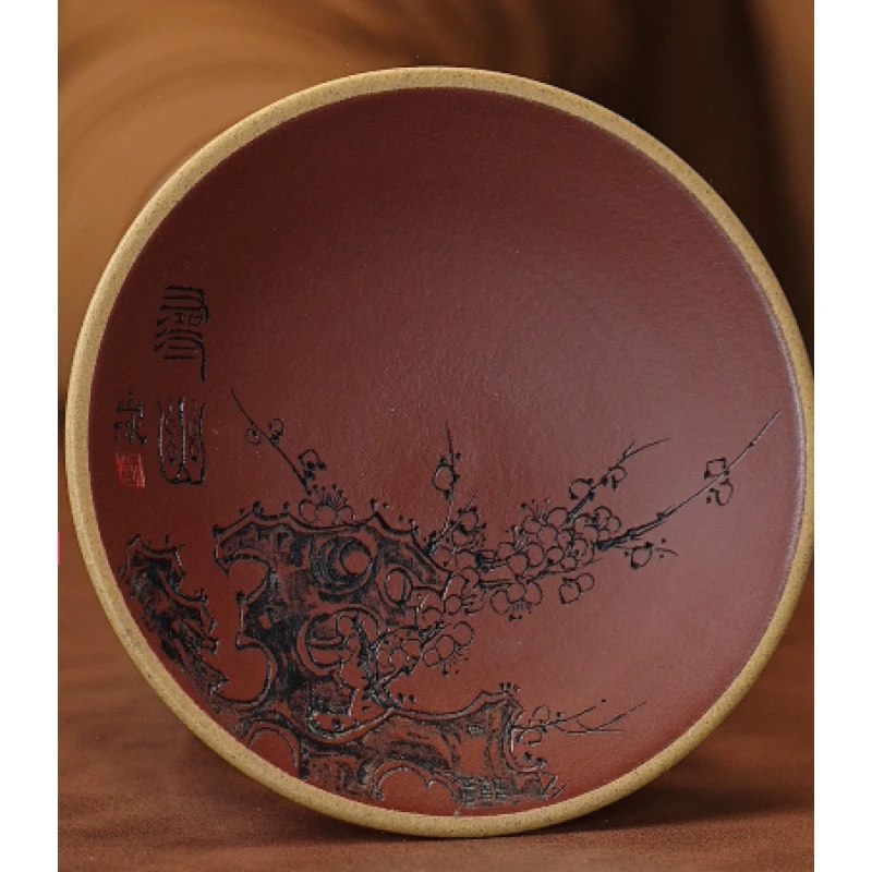 宜兴紫砂九斋壶承本山段粉紫泥寻幽