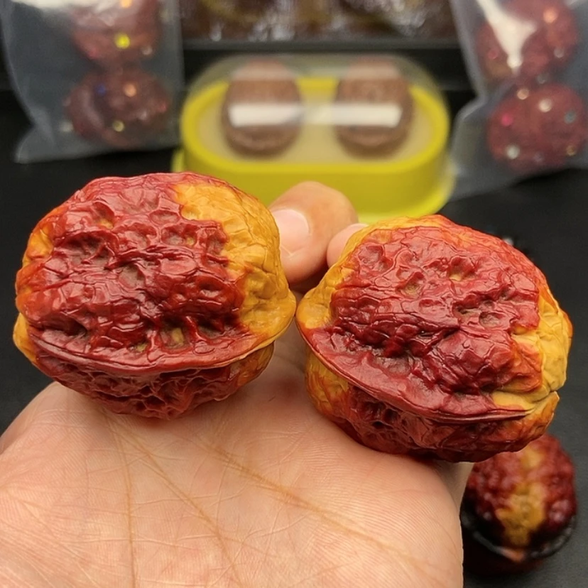 【闪购商品】把件文玩核桃39尺金蟾王
