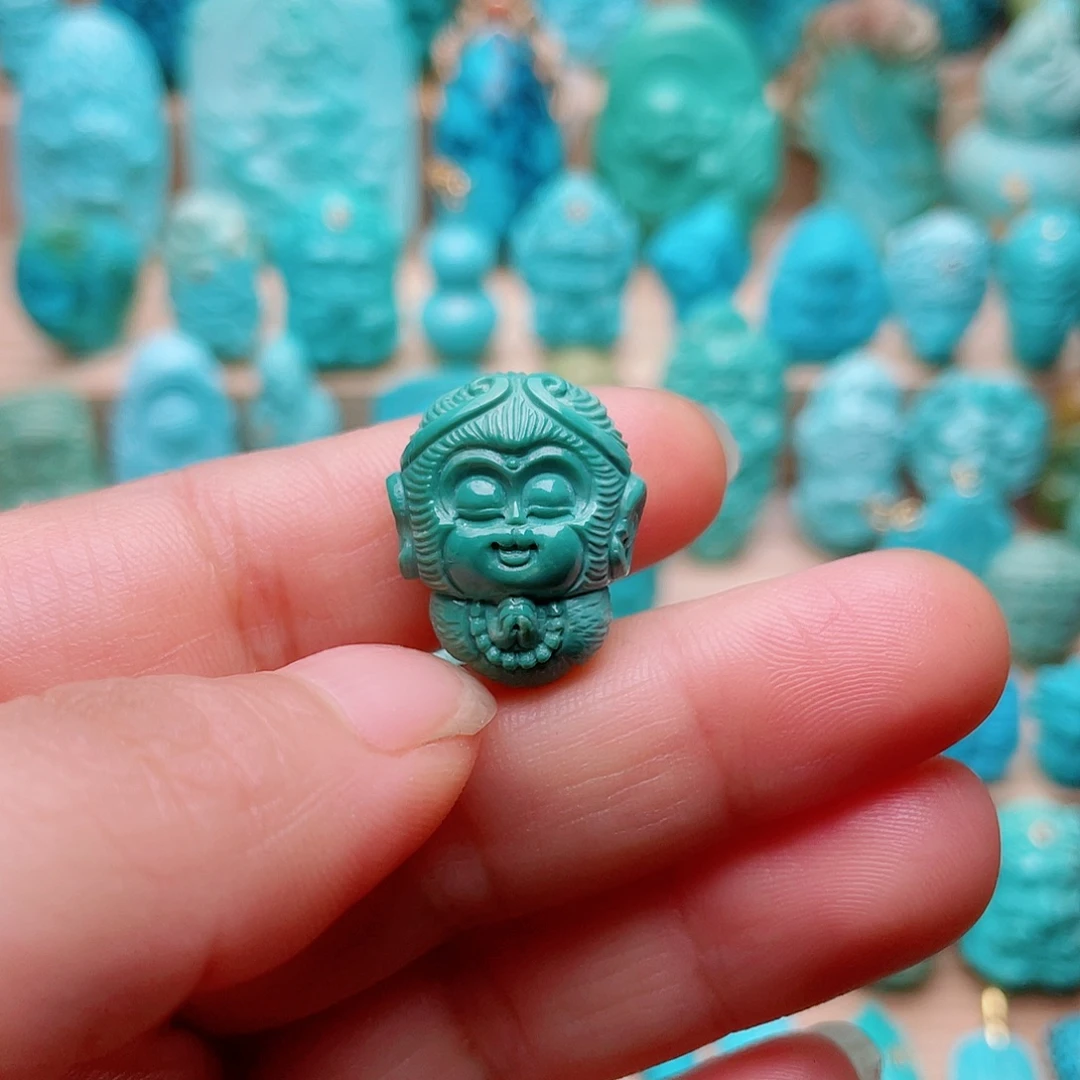 史***比绿松石未镶嵌吊坠(不含链)