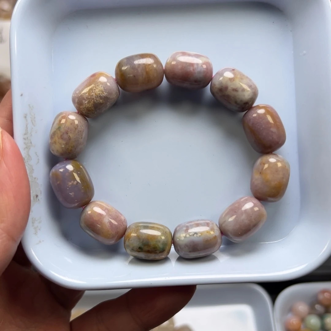 未镶嵌玛瑙/玉髓珠宝半成品