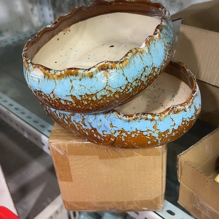 微瑕陶瓷花盆满9.9发