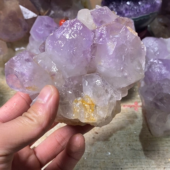 紫晶未镶嵌大型摆件（非配饰）