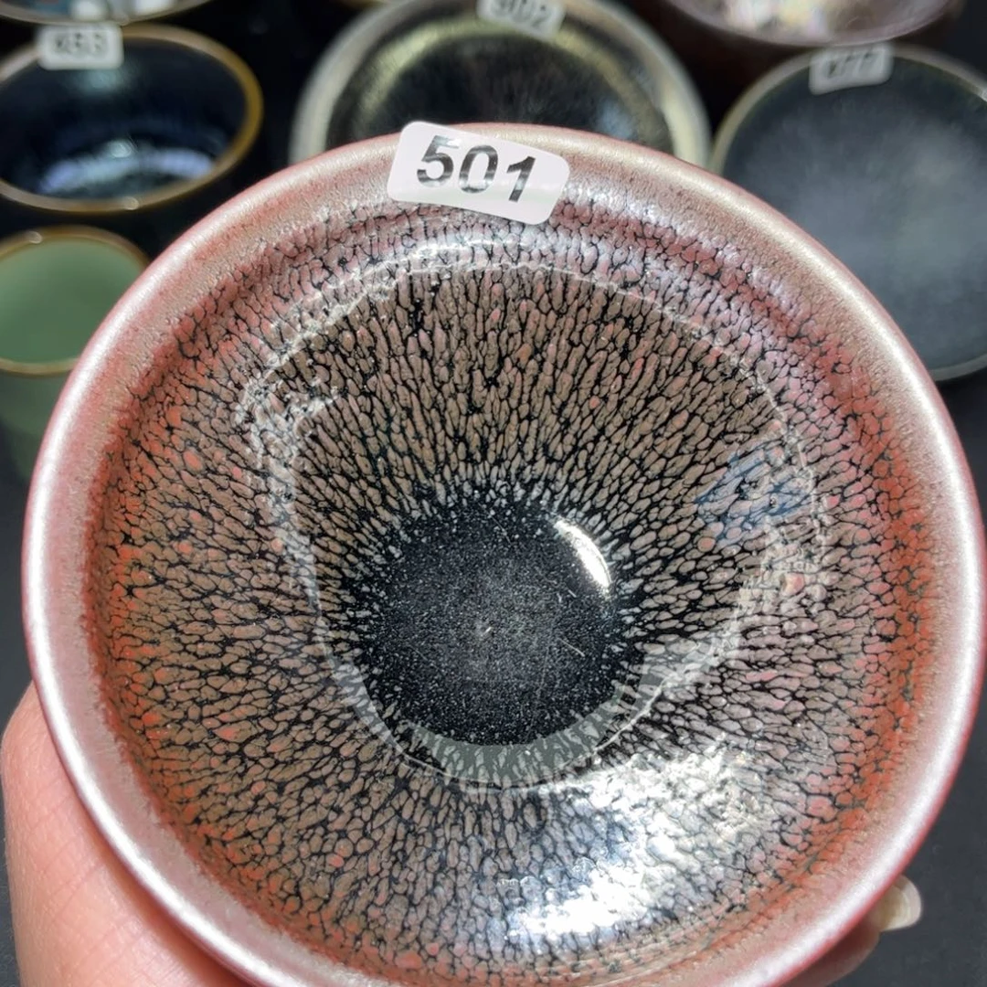 茶盏501 建盏单盏放大漏…………
