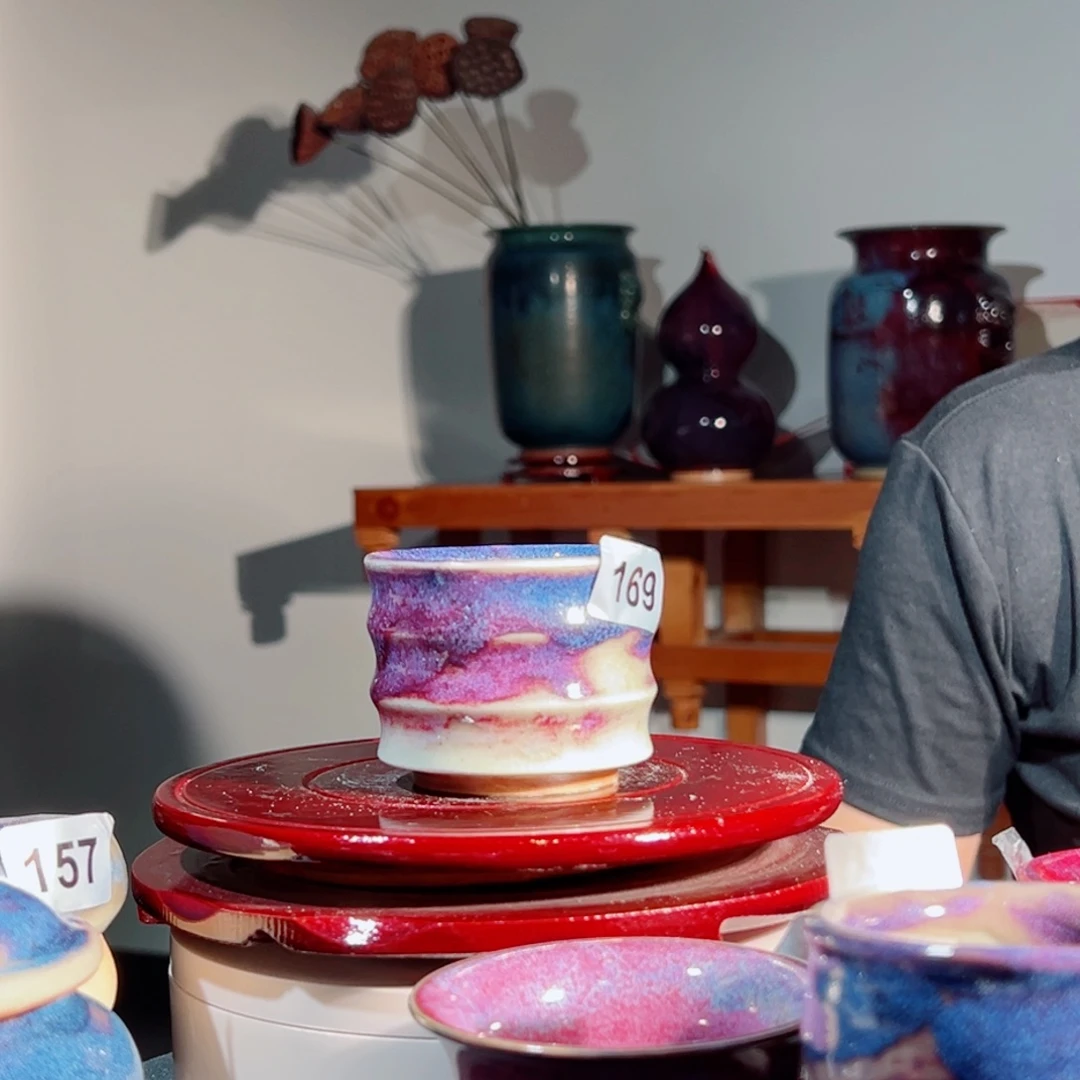 传统钧瓷工艺手工制作品