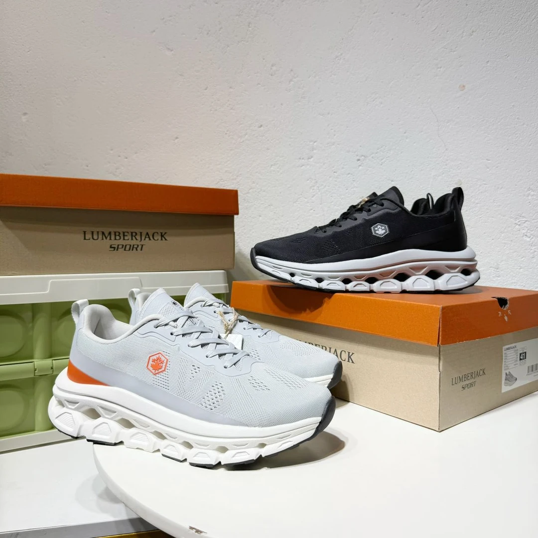 枫家男士跑步鞋户外慢跑缓震舒适百搭运动鞋轻便透气跑鞋5PR