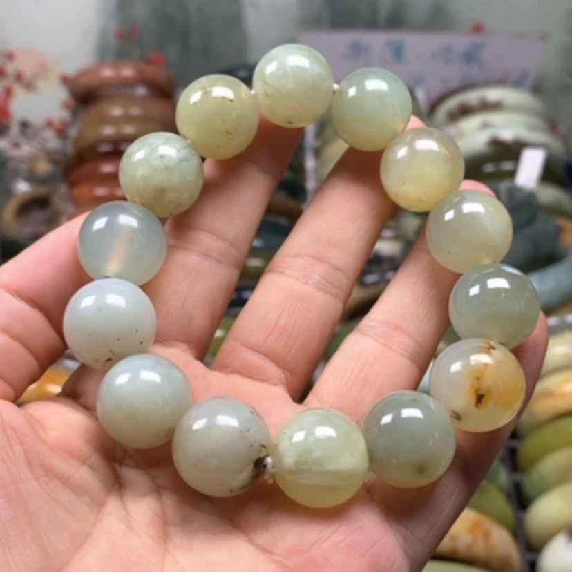 【闪购商品】未镶嵌蛇纹石玉手镯
