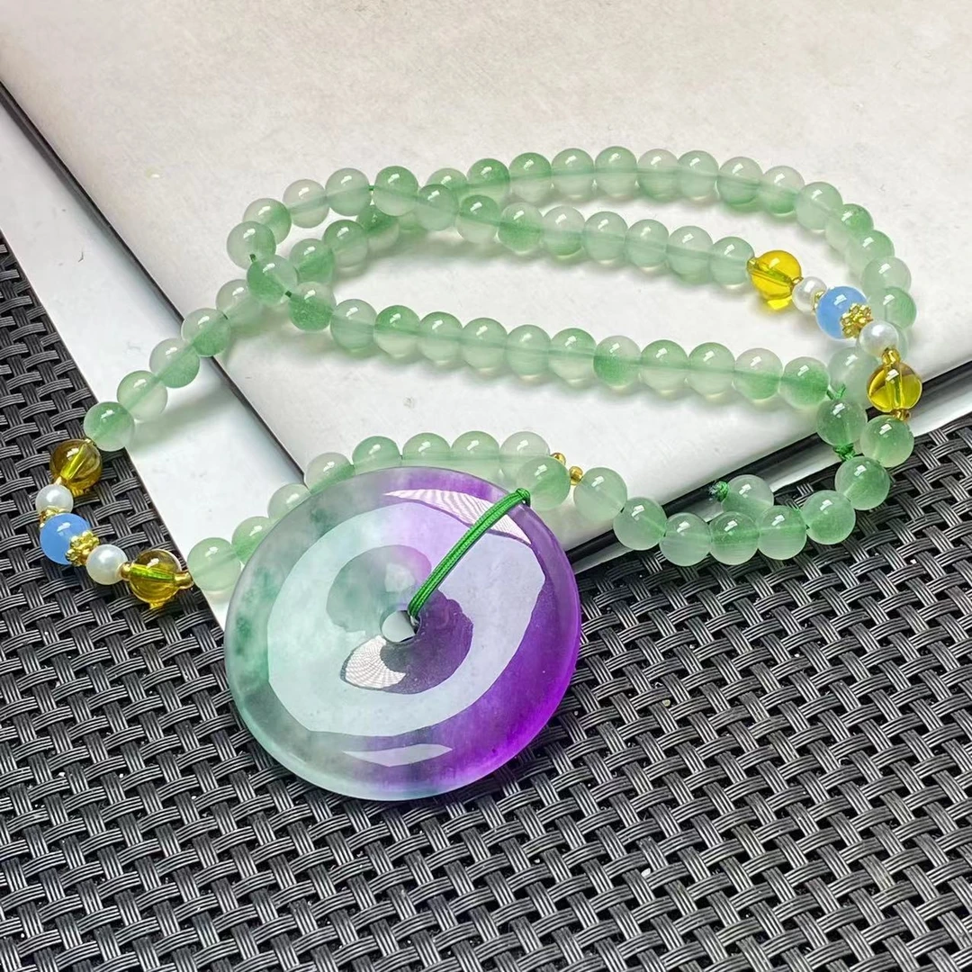 G442春采平安扣带链时尚吊坠