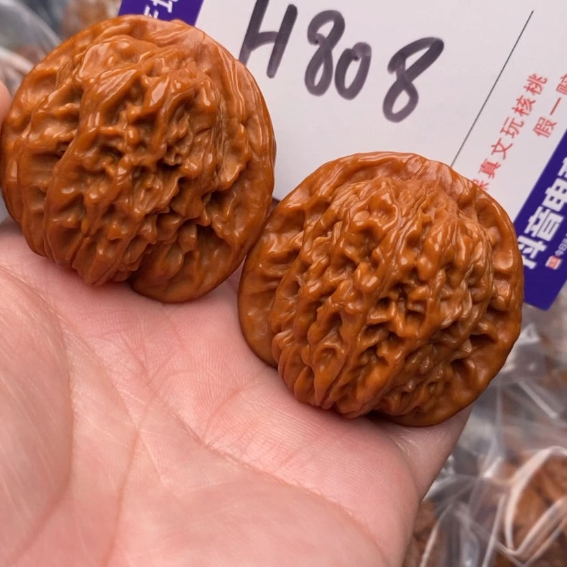 【闪购商品】文玩核桃吊坠边42四座楼