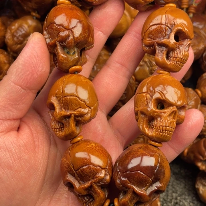 橄榄核吊坠心**月橄榄核手持