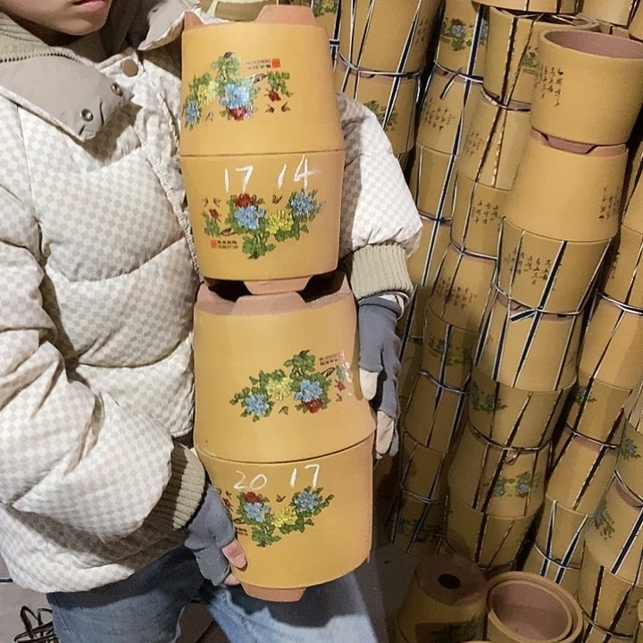 紫砂花盆紫砂花盆