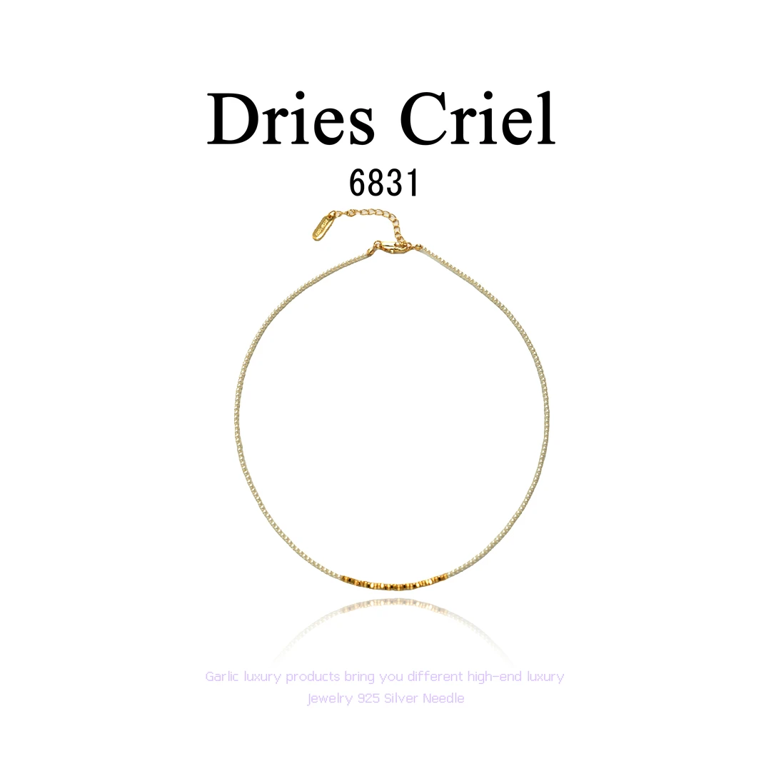 铜合金项链 Dries Criel项链~6831（40+5cm）