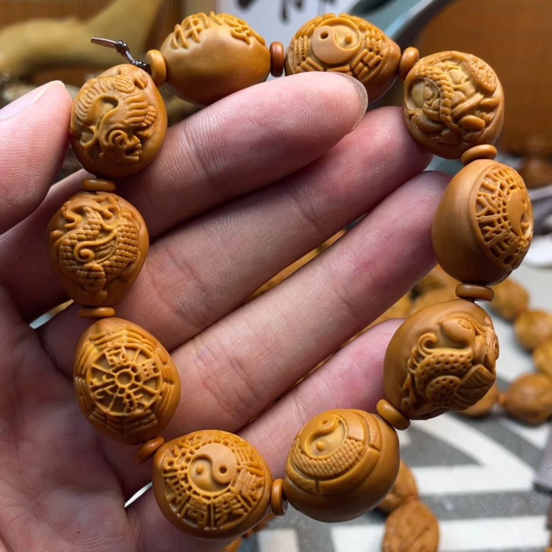 橄榄核手串/手链橄榄核雕工艺手串5119