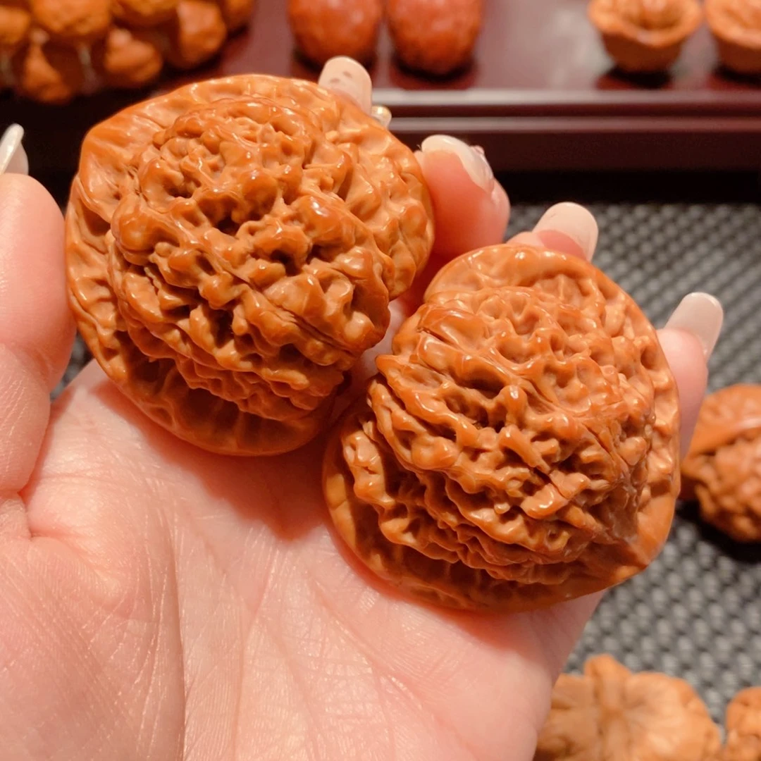 文玩核桃把件官帽