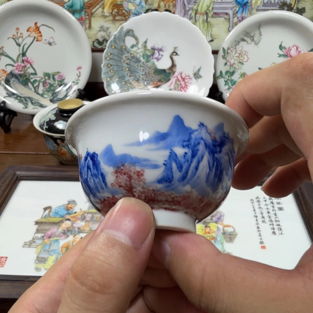 全手工全手绘陶瓷