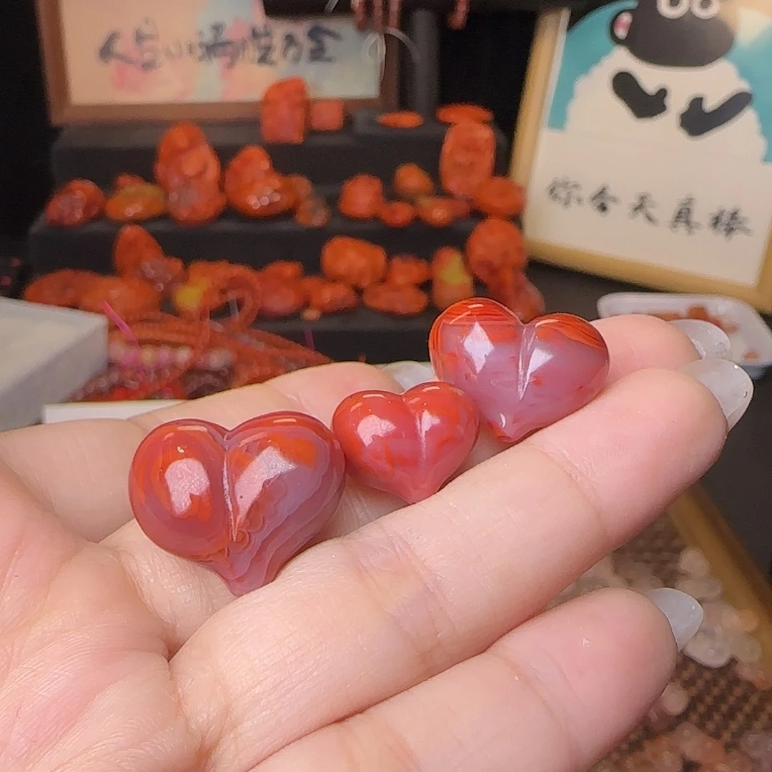 南红玛瑙未镶嵌吊坠(不含链)