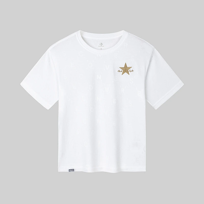 Converse匡威儿童短袖男女童夏季休闲时尚百搭T恤G006