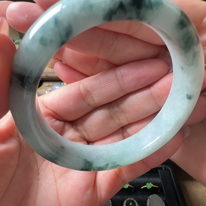 翡翠未镶嵌手镯翡翠990