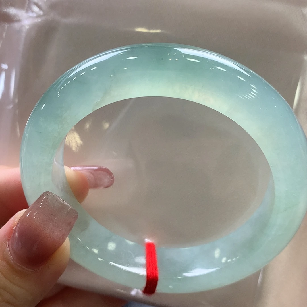 翡翠手镯未镶嵌张*钻50.3正圈分单