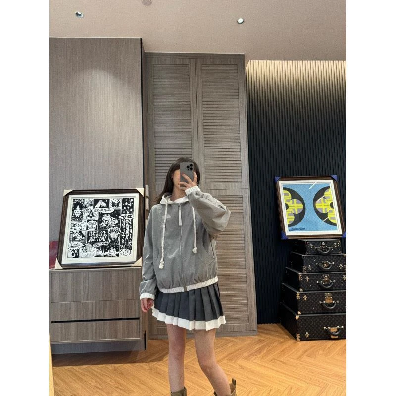 BETTER JOELY -【银霜绳结】时尚外套宽松短款休闲百搭通勤风Z4842