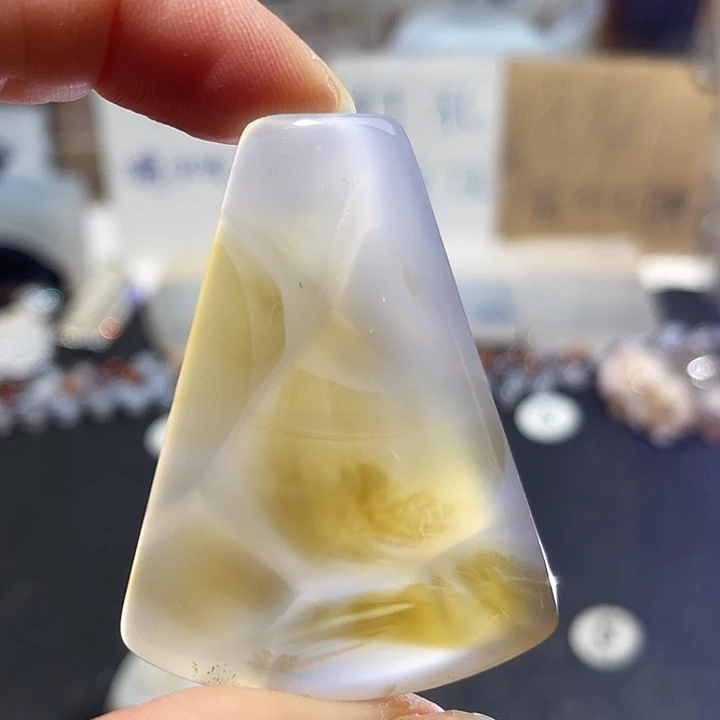 玛瑙/玉髓未镶嵌吊坠(不含链)