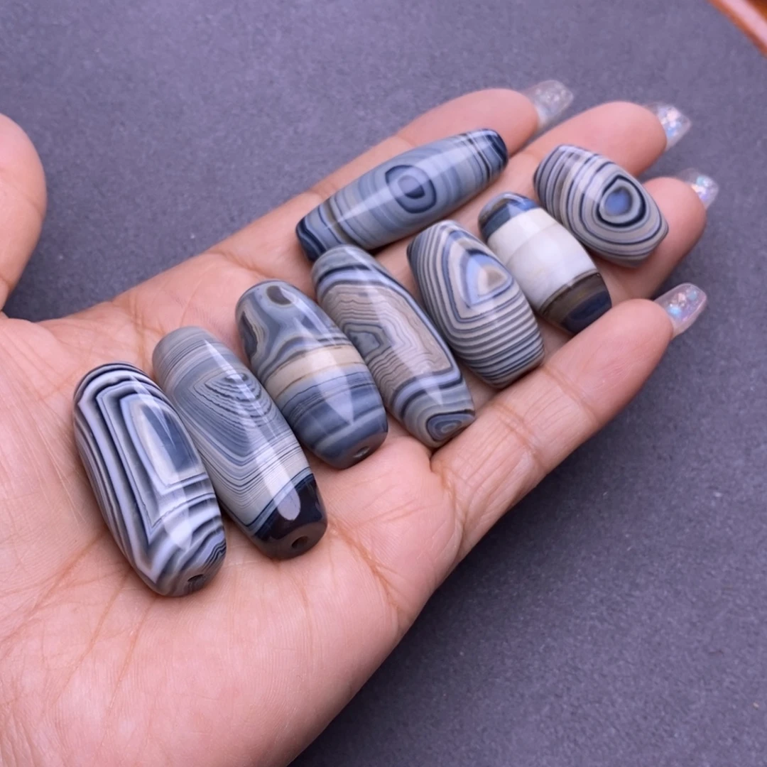 长***妈玛瑙/玉髓未镶嵌项链