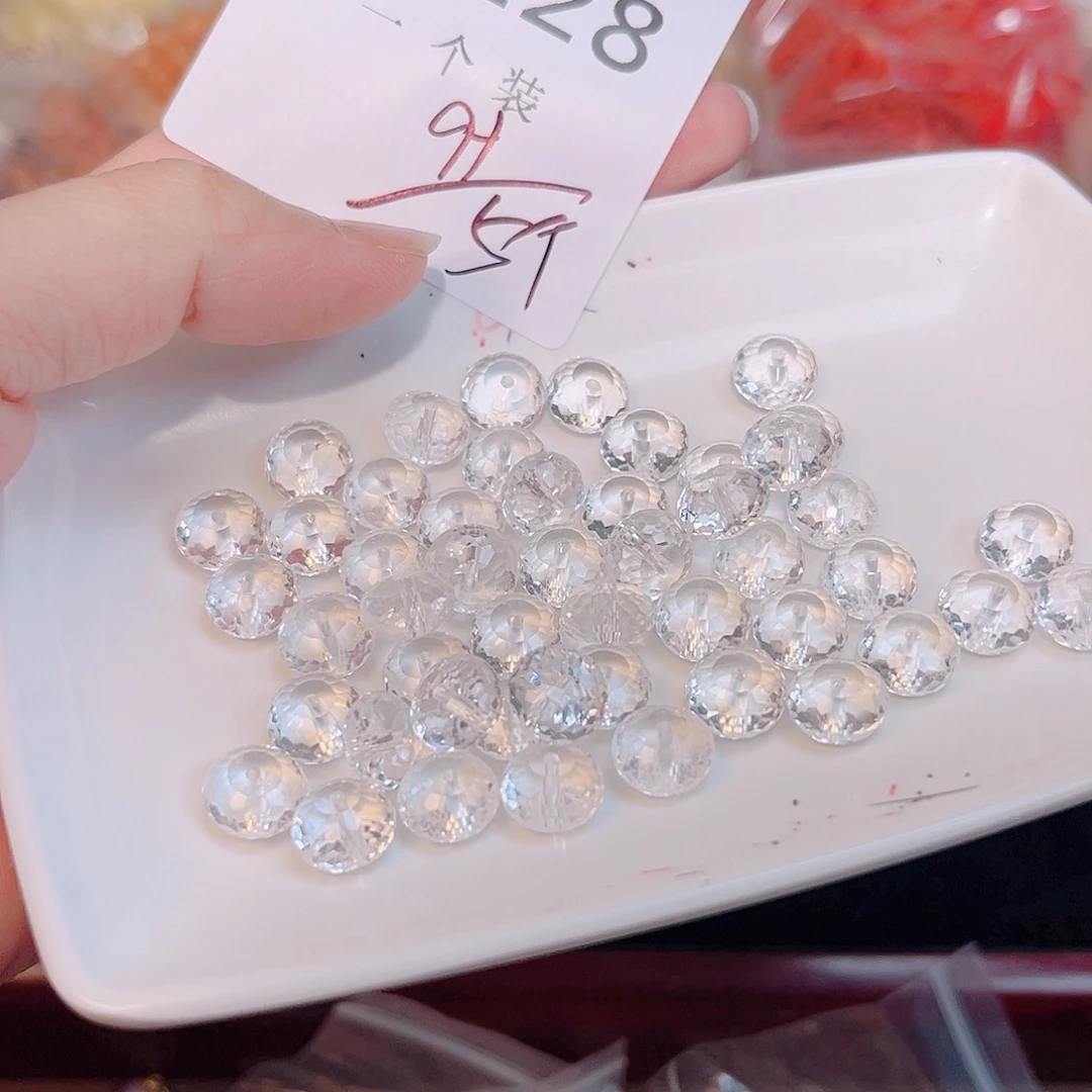 水晶珠宝半成品未镶嵌128 。