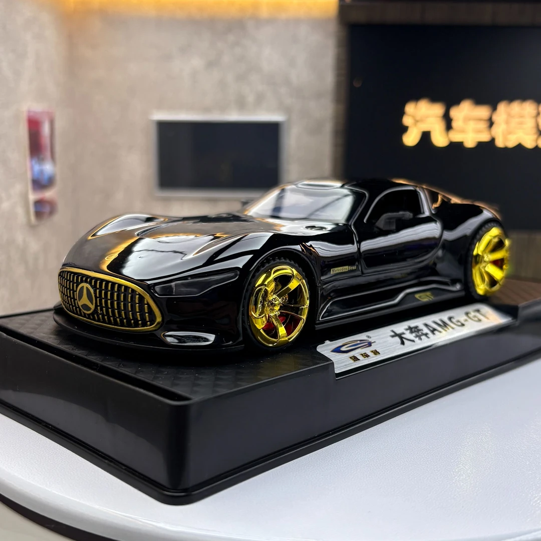 【开播亏米】跑车GT仿真合金汽车模型收藏摆件男孩礼物潮玩玩具1