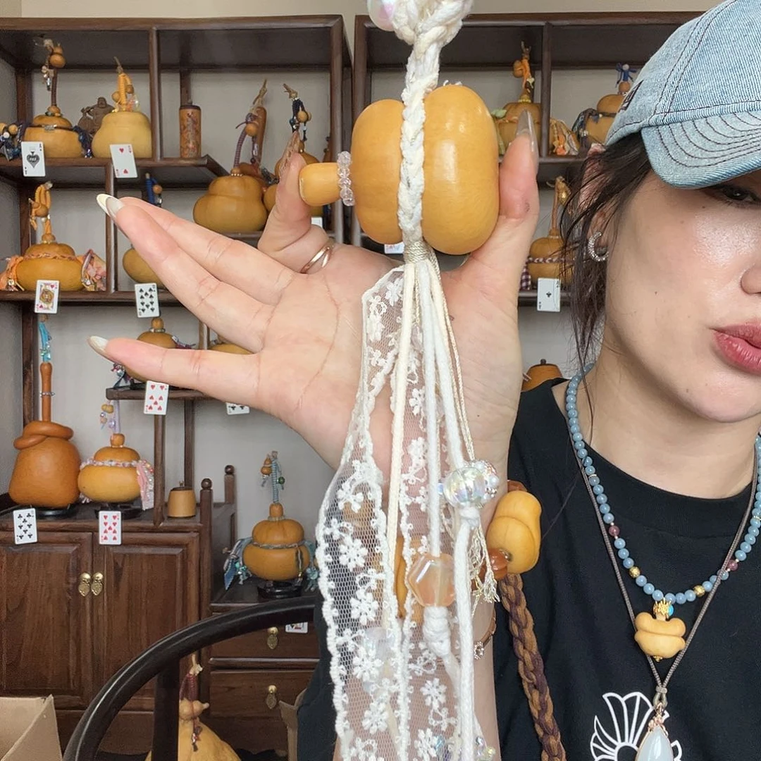 落***落包挂钱袋子葫芦把件