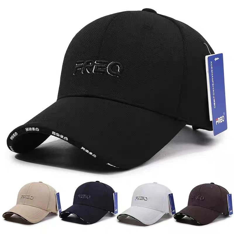 帽子新款男士时尚遮阳刺绣防晒百搭字母休闲户外棒球帽鸭舌帽男女