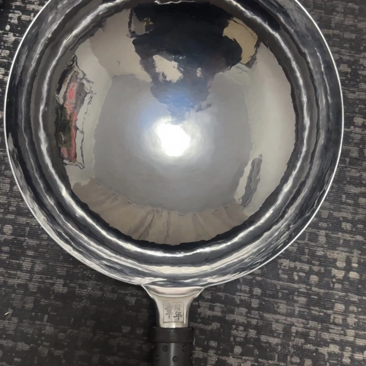 熟铁手工锻打铁锅32