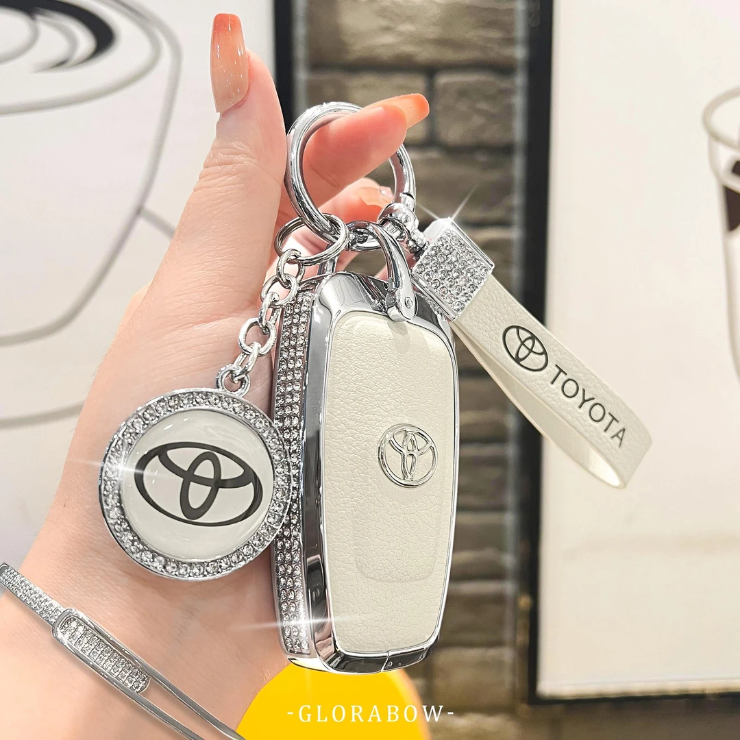 适用丰田钥匙套凯美瑞雷凌rav4荣放汉兰达CHR亚洲车钥匙套钥匙扣