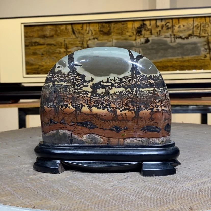 【闪购商品】广西国画石草花石