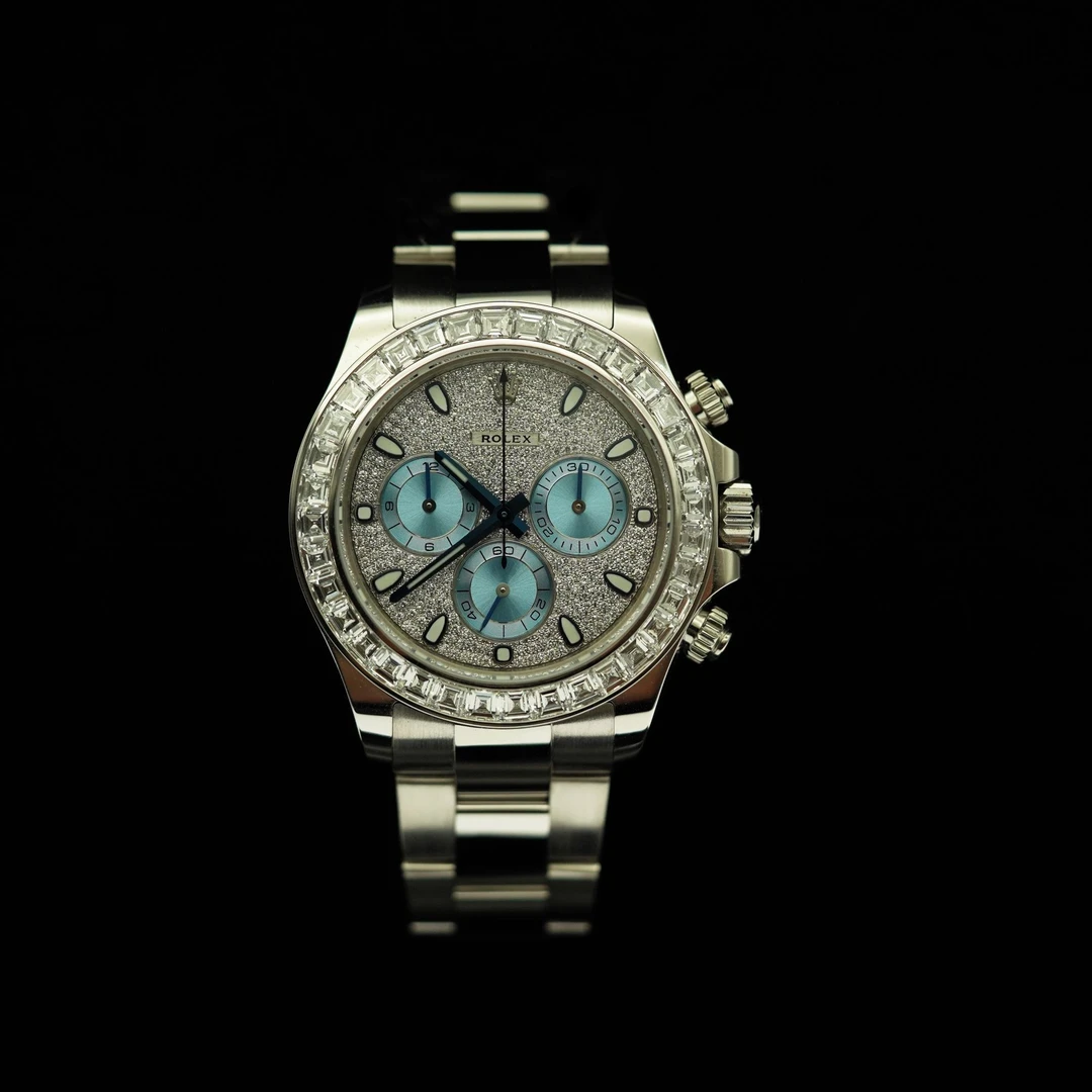 99新 Rolex/劳力士 4130机芯升级116576TBR/40mm/铂金单表