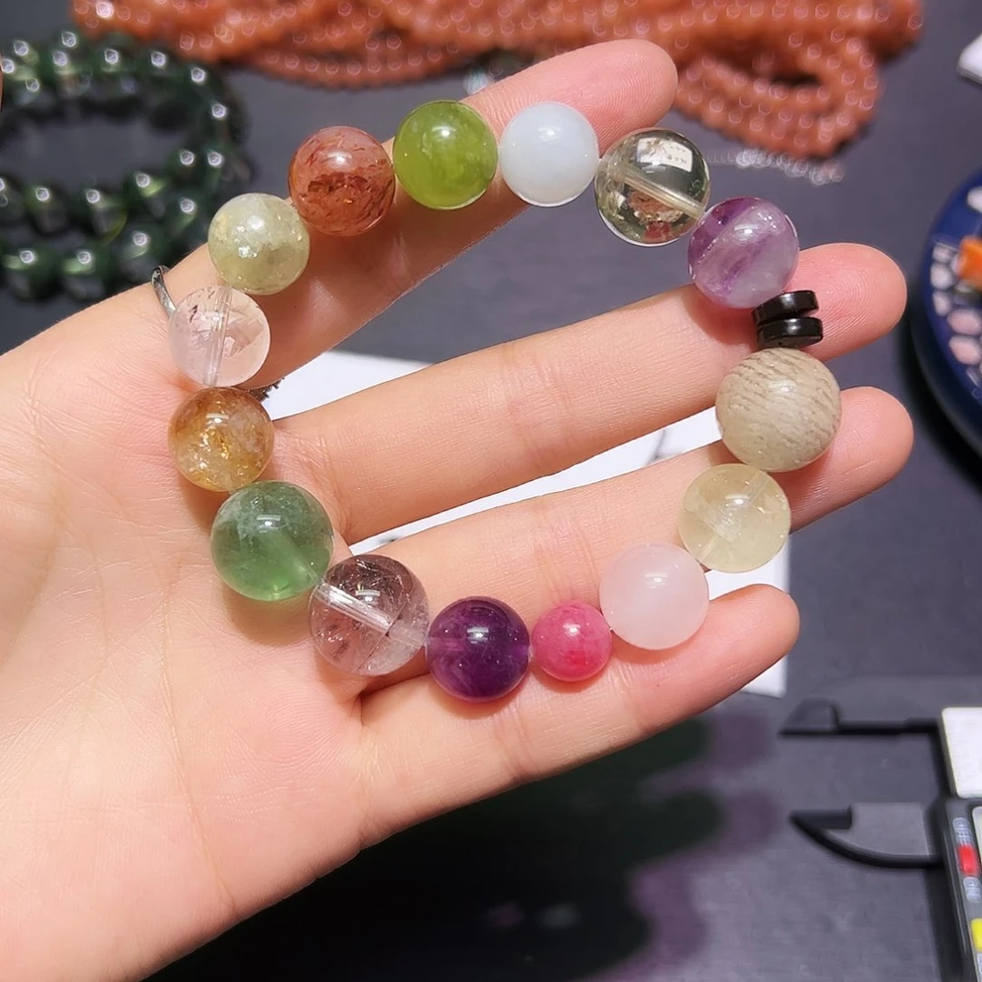 未镶嵌手链水晶水晶多宝2号