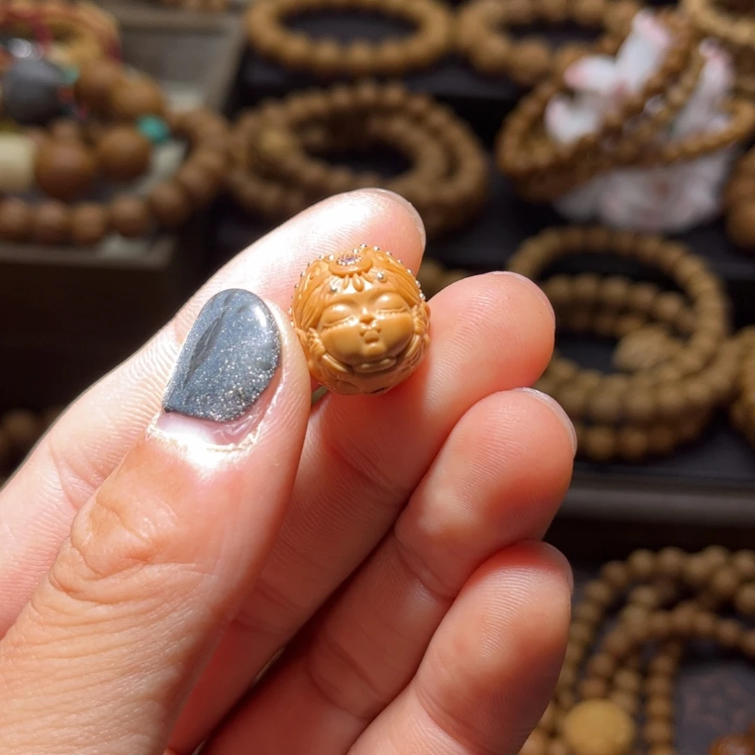 吊坠猴头核桃扎吉拉姆全品无瑕无药聚宝盆料