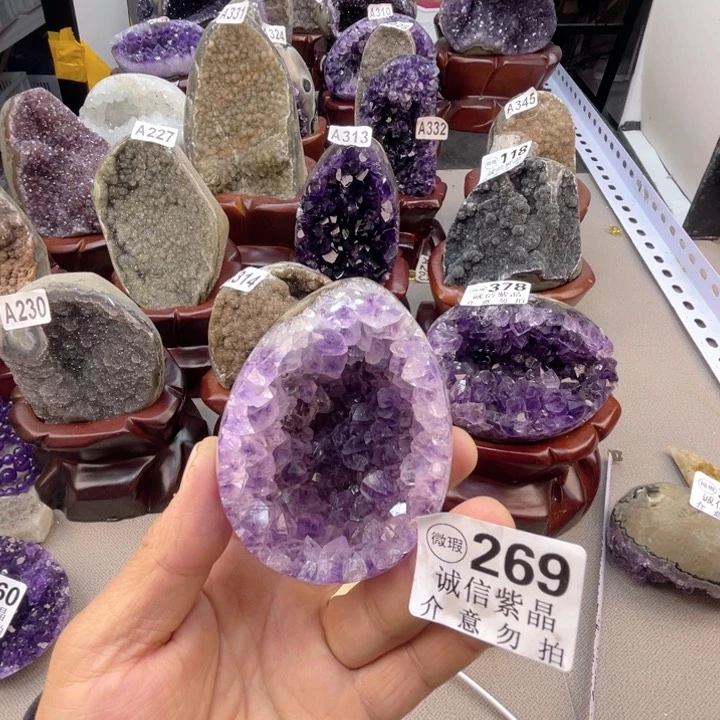 未镶嵌大型摆件（非配饰）紫晶用****6