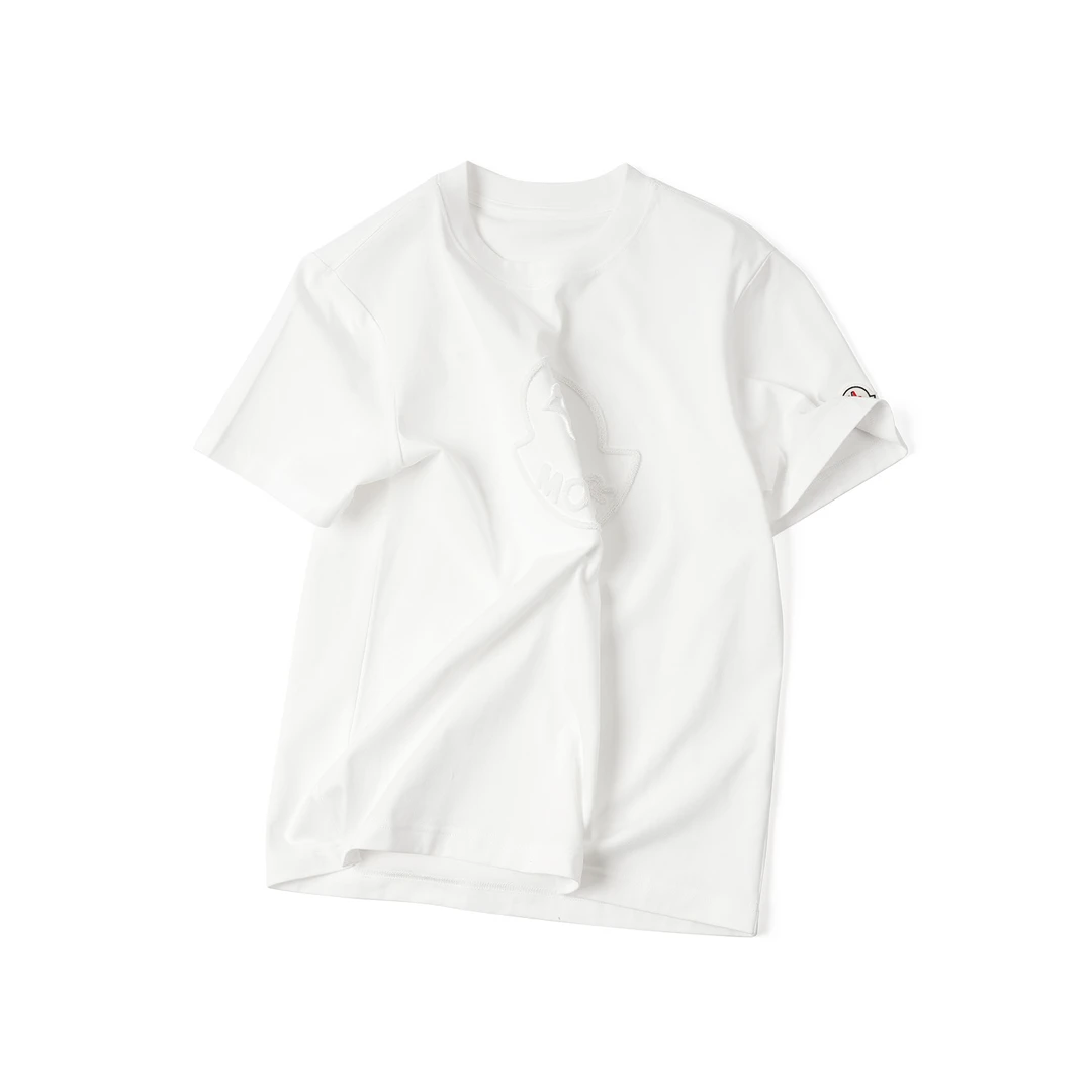 【字母徽标圆领短袖】重工牙刷绣品质感夏季新款T恤TXAL55280