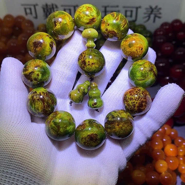 手串/手链松木（琥珀木）2.0 水墨丹青高货