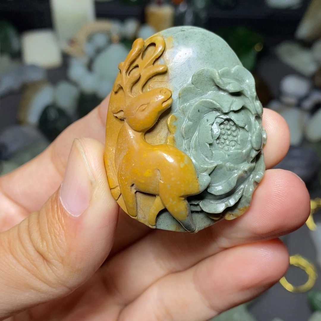 颈饰未镶嵌和田玉