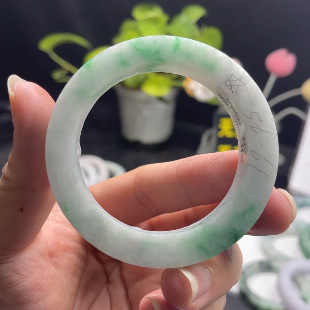 【闪购商品】定制翡翠手镯56-60未镶嵌