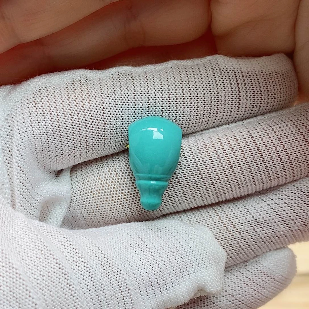 未镶嵌绿松石珠宝奇石亿*