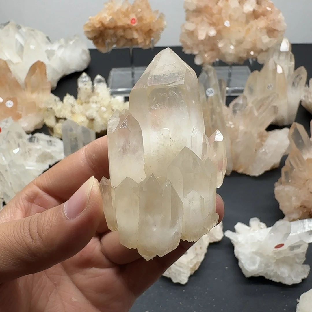 银S925镶嵌珠宝半成品水晶3