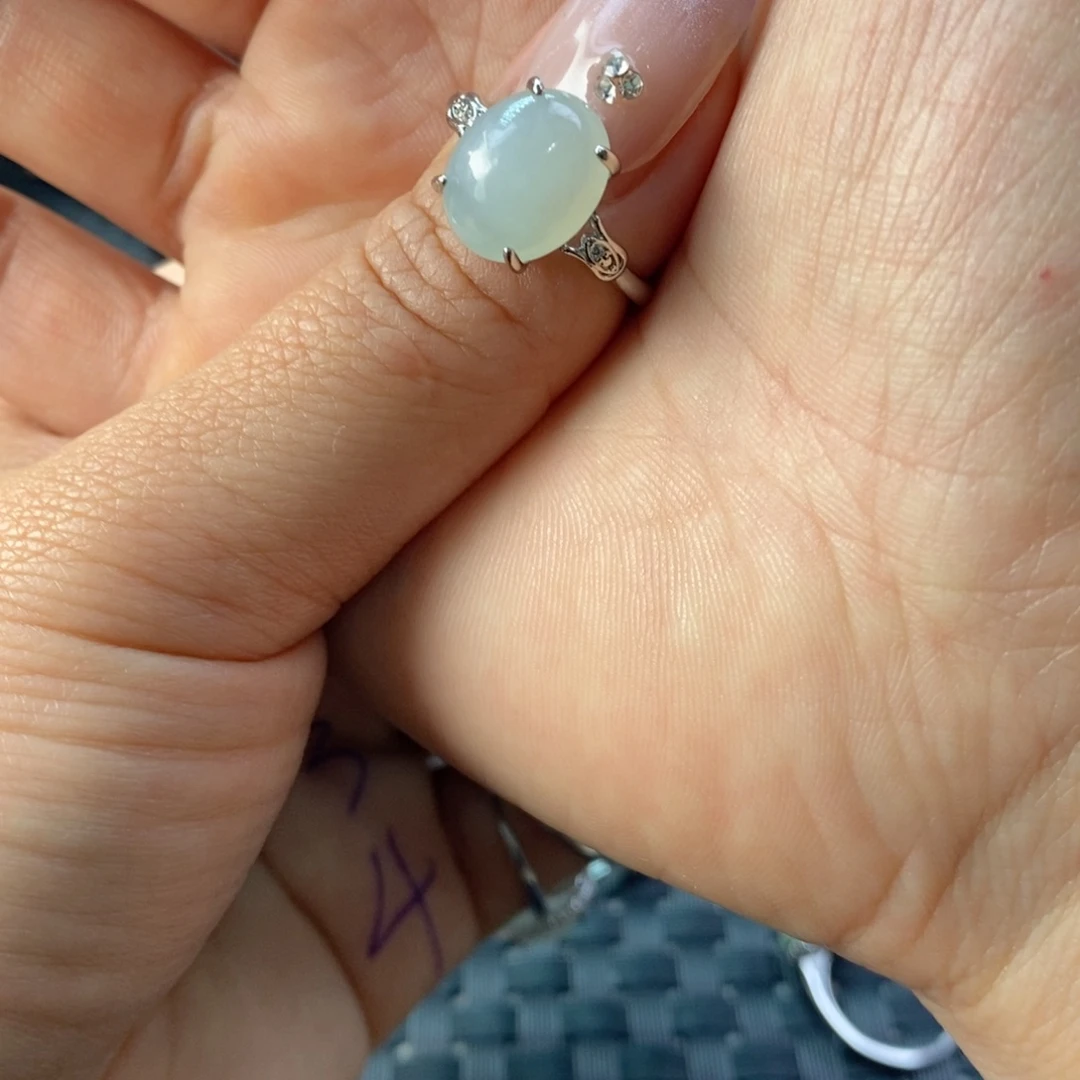 鹤***店翡翠未镶嵌戒指缅甸