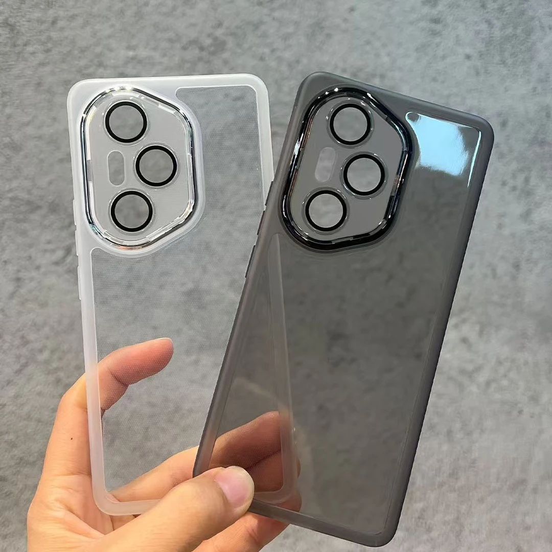 适用于荣耀400手机壳pro透明极简硅胶防摔磨砂软壳镜头全包保护套
