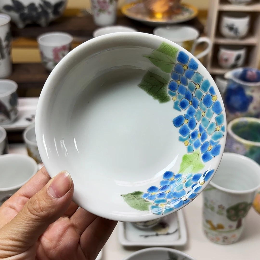 陶色绘游   小钵