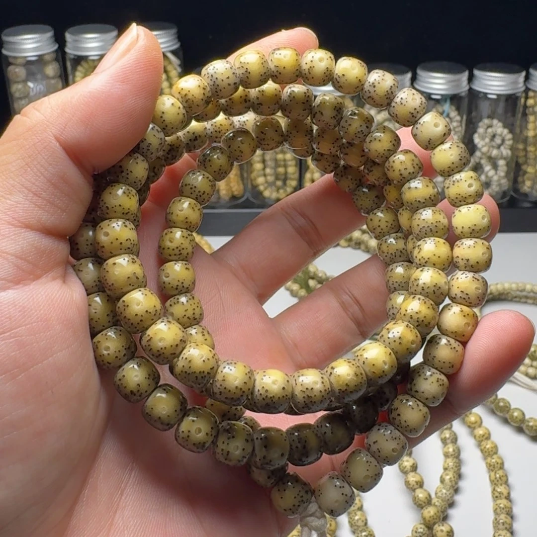 手串星月菩提8x7糯冰108