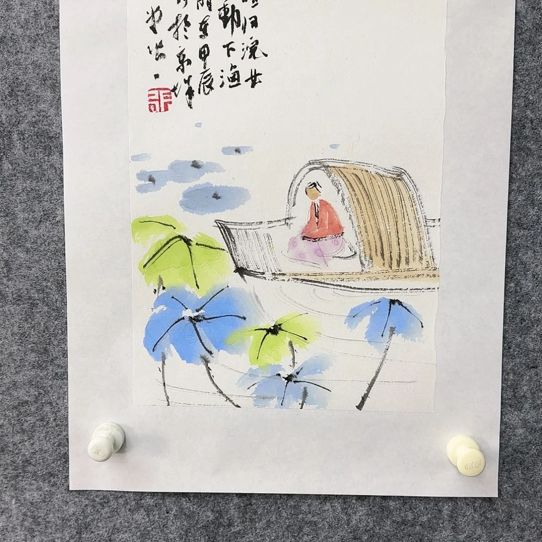 国画鱼*情张一老师作品欣赏