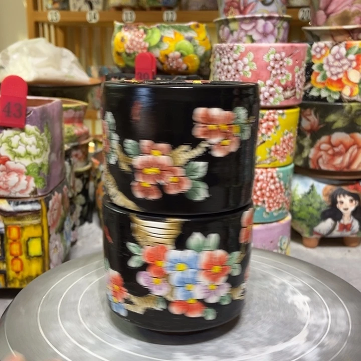 景德镇艺术手绘作品