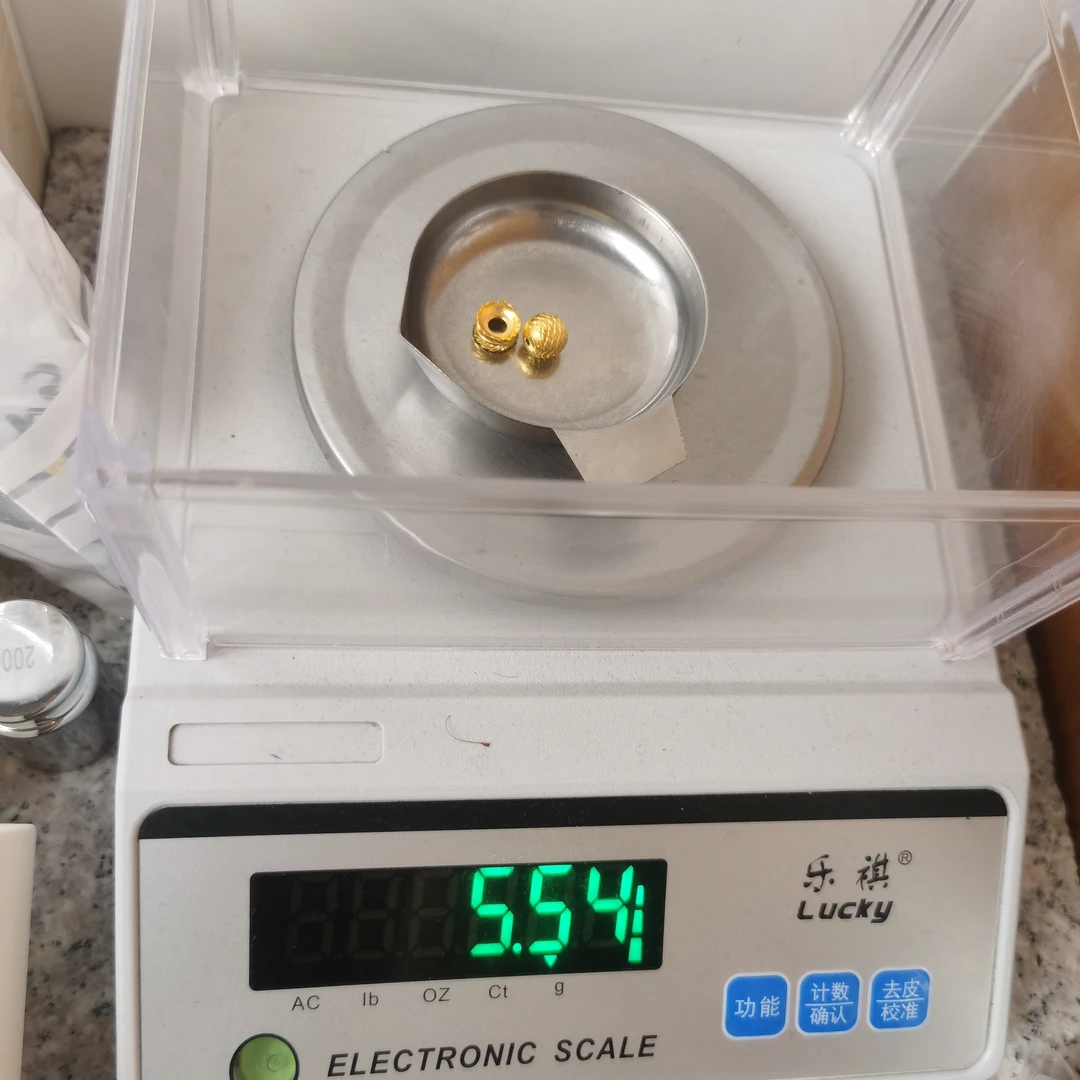 足金黄金文玩配饰